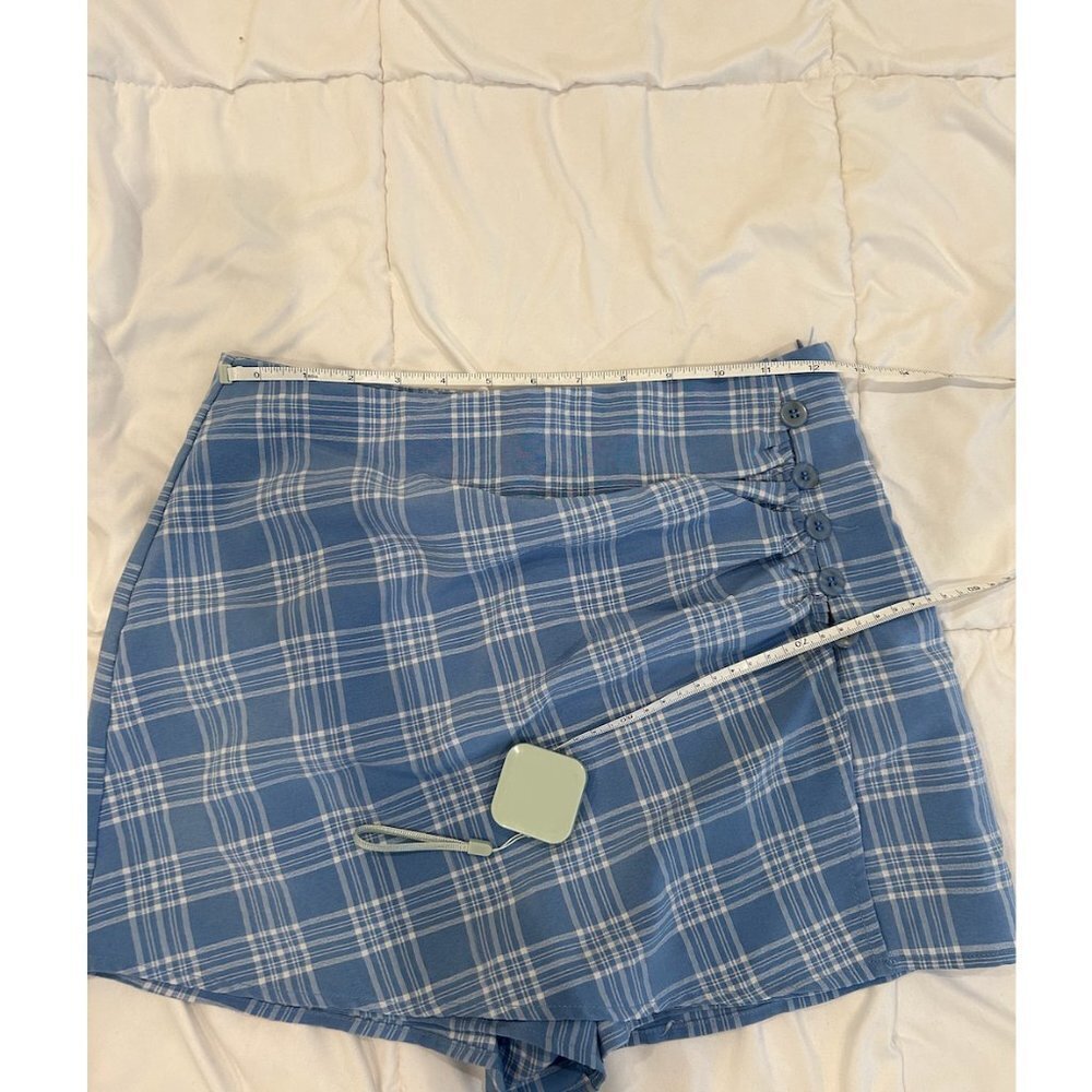 Plaid Blue Skort - Picture 9 of 12